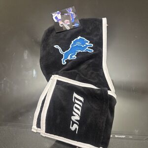 Detroit Lions NFL ultra fleece hoodie scarf with pockets